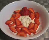 jordgubbsdessert jordgubbsdessert