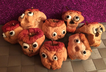 Halloween-äpplen Halloween-äpplen
