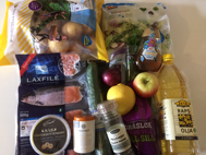 Grillad laxfilé med Västerbottenssås Grillad laxfilé med Västerbottenssås