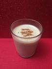 Eggnog (äggtoddy) med muskot