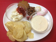 Julmiddagens desserttallrik Julmiddagens desserttallrik